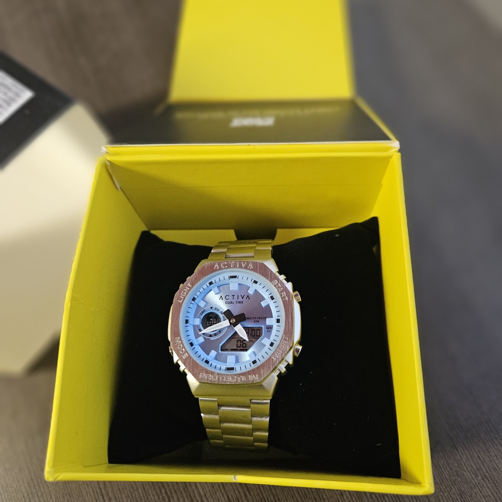 Activa Silver Watch